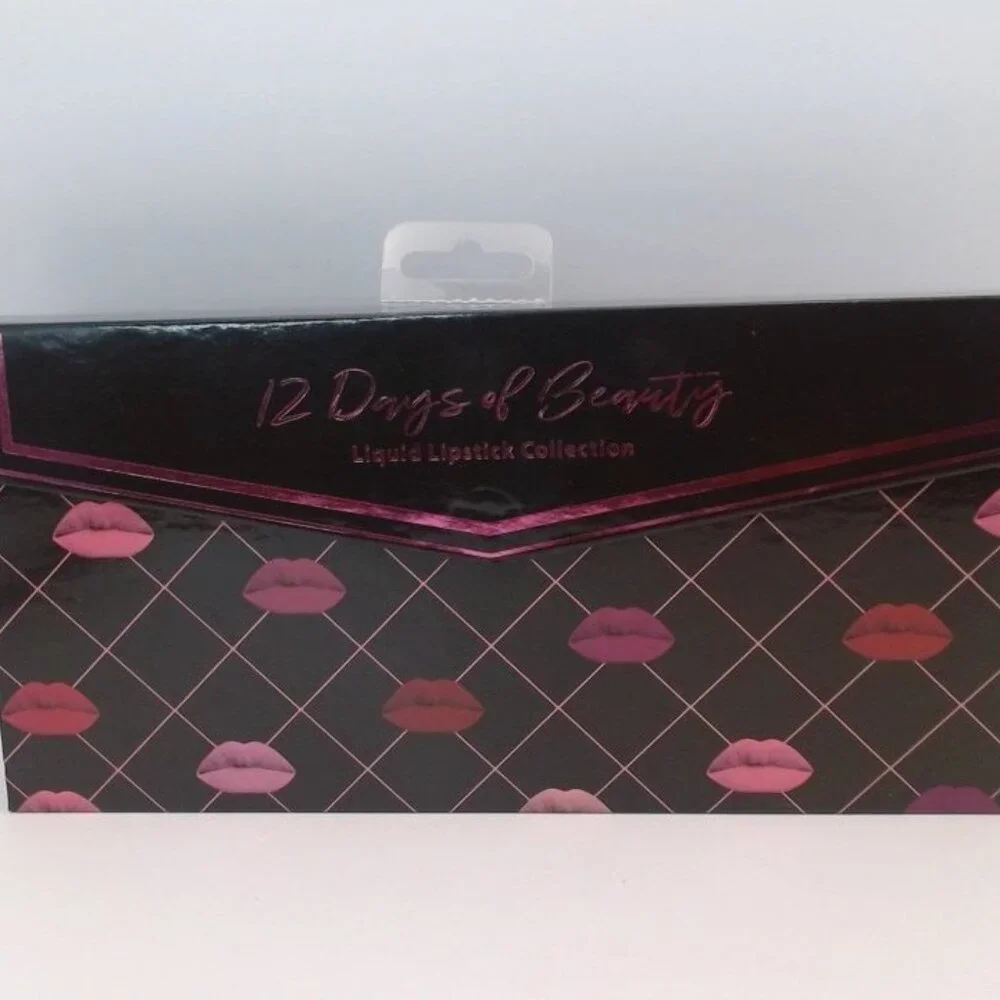 JLB 12 Days of Beauty Lip Luxury Liquid Lipstick Set (12‎ Pc)